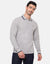 Grey Long Sleeve Polo Shirt