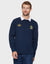 Navy Long Sleeve Polo Rugby Shirt