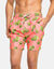 Pink Lemon Print Swim Shorts