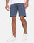 Misty Blue Cotton Chino Shorts