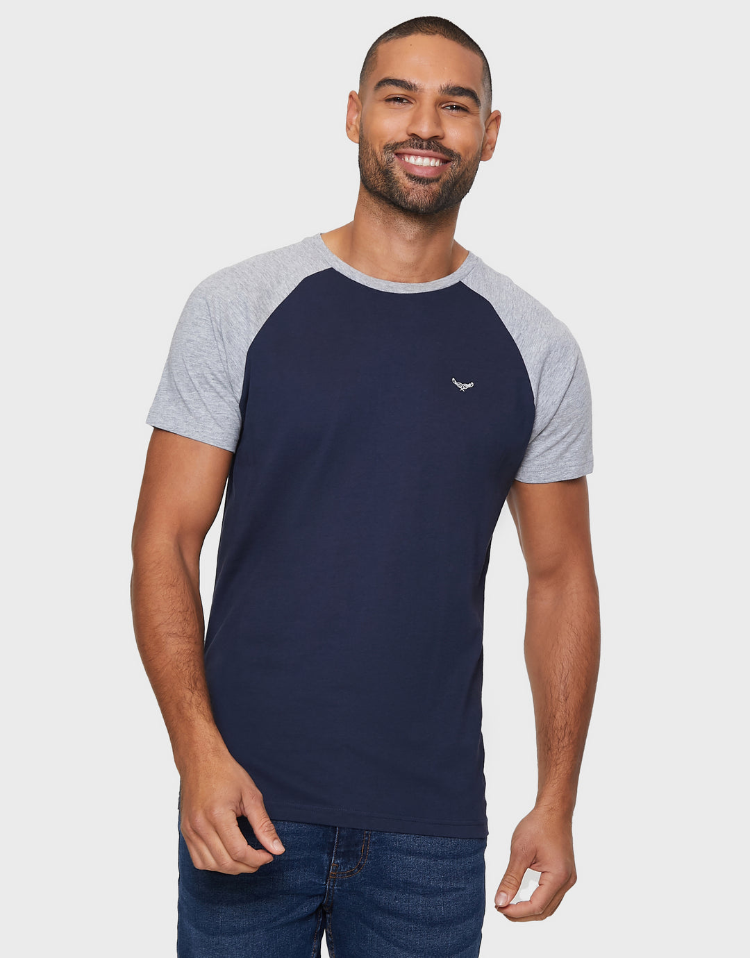 Crew Neck Raglan Short Sleeve T-Shirts (3 Pack)