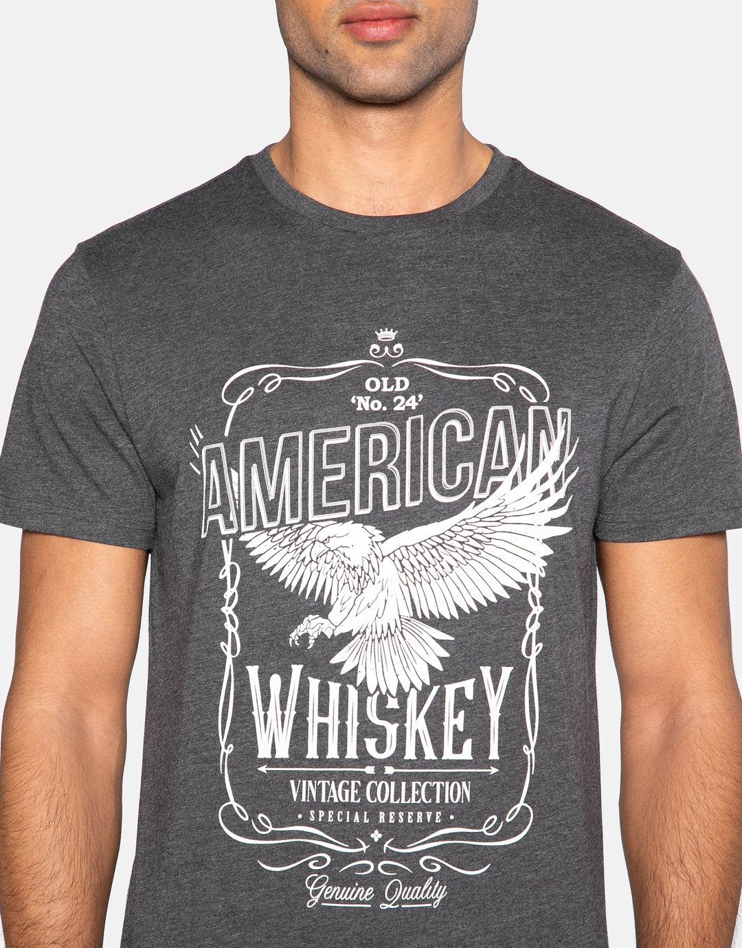 Grey Eagle Crew Neck T-Shirt