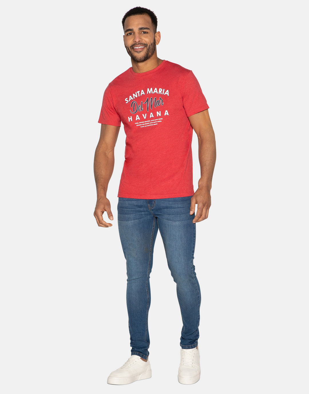 Red Havana Crew Neck T-Shirt