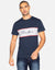 Navy Chest Stripe T-Shirt