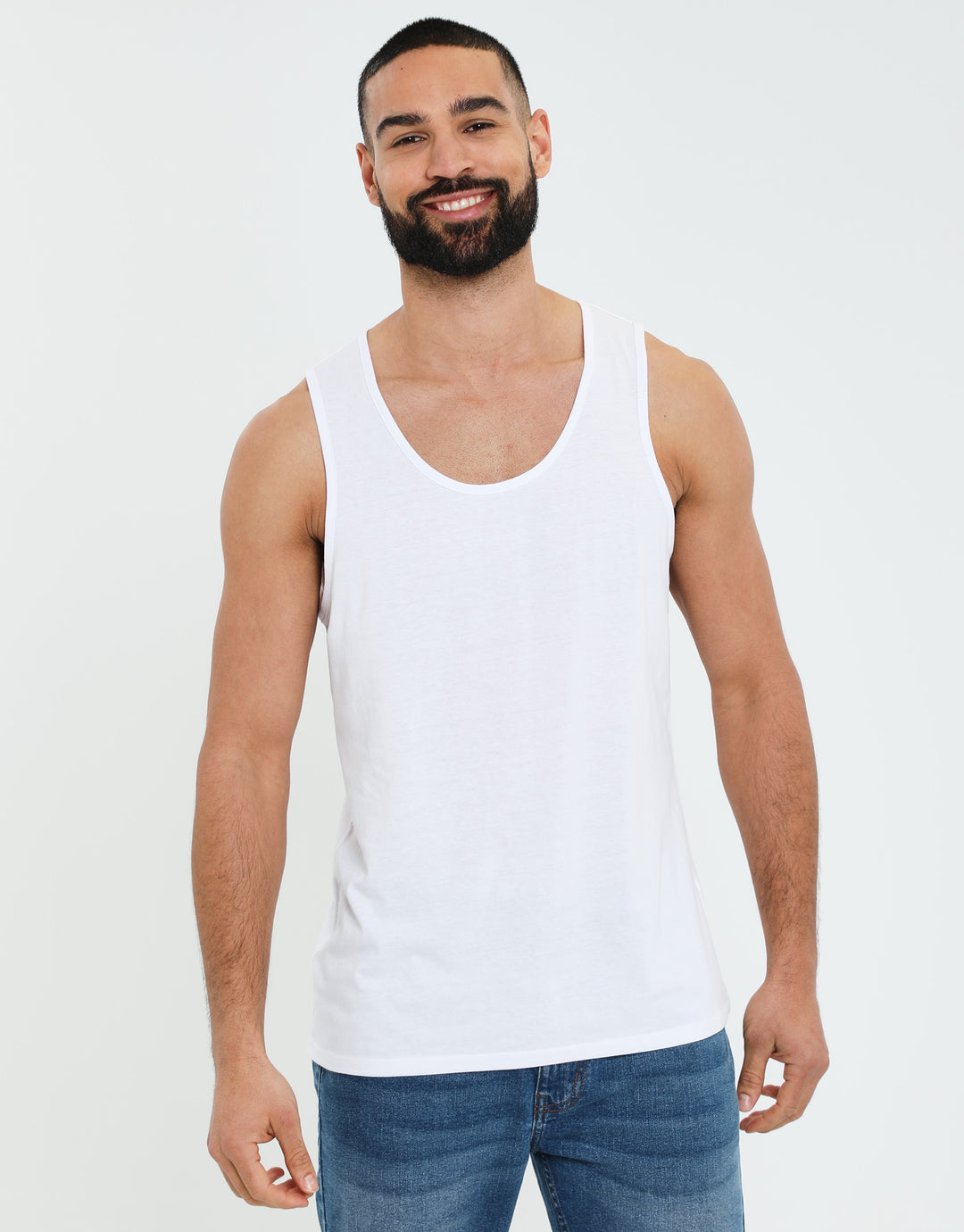 Black & White T-Shirt Vests (3 Pack)