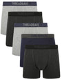 Dark Mix Boxer Short Trunks (5 Pack)