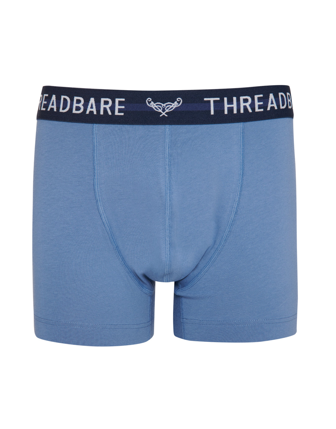 Blue Hipster Fit Boxer Shorts (3 Pack)