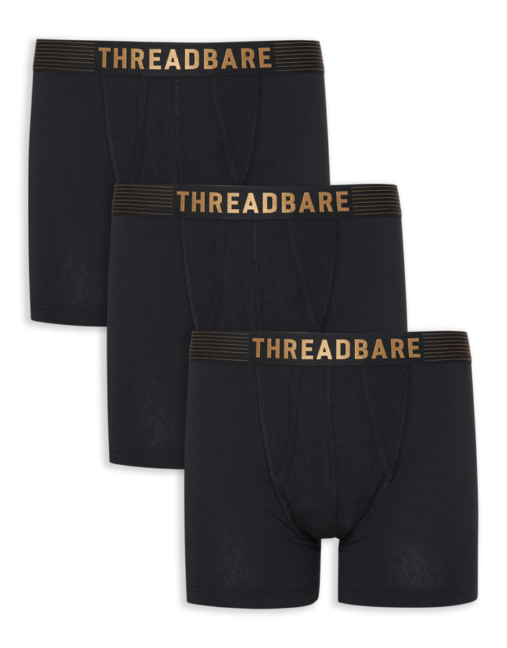 A-Front Trunk Boxer Shorts (3 Pack)