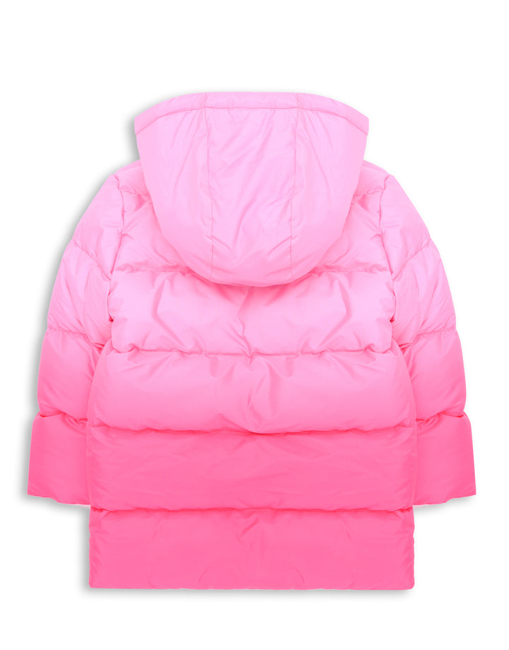 Threadgirls Toddler Girls' Pink Ombré Puffer Jacket