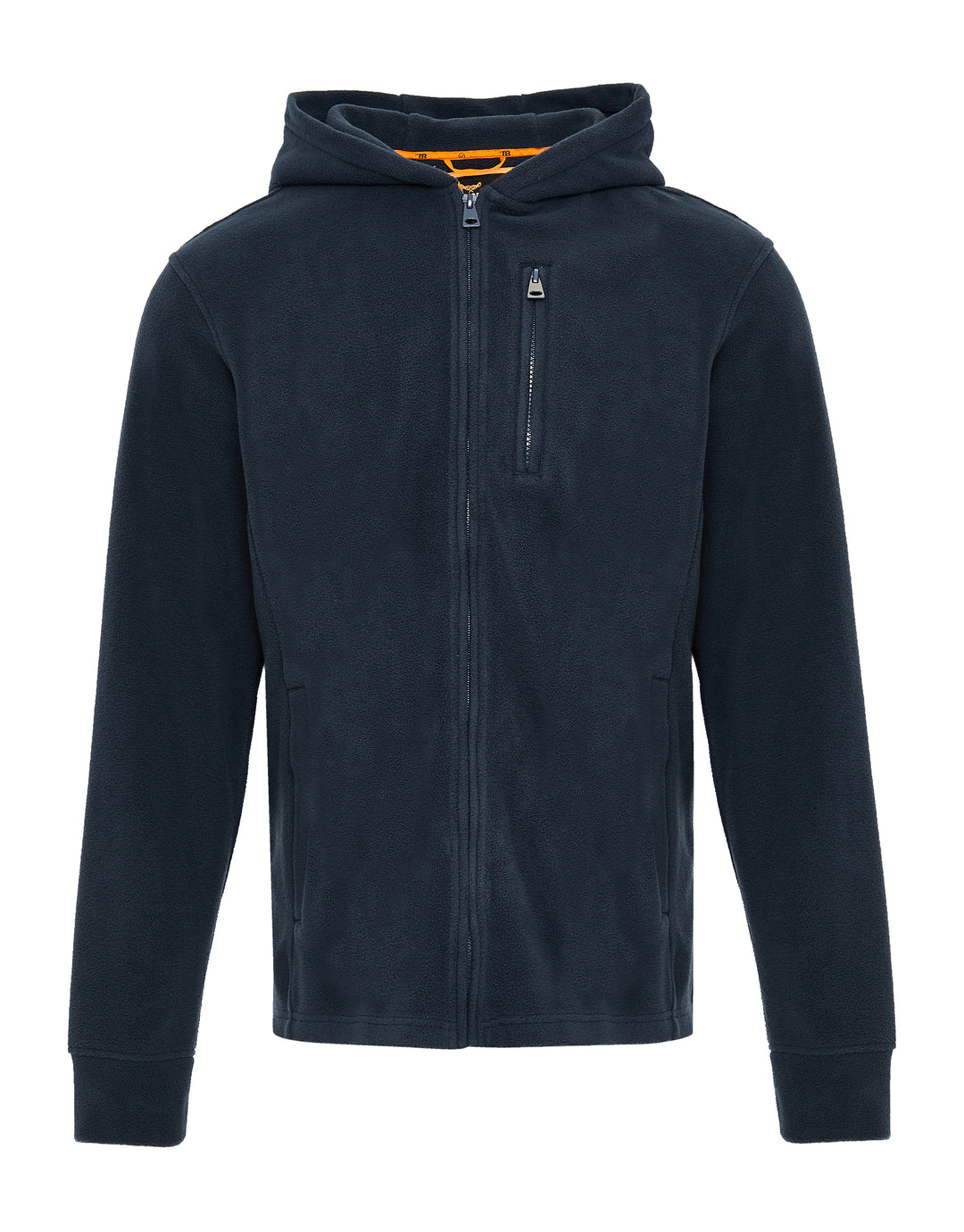Navy Fitness Fleece Zip-Through Hoodie