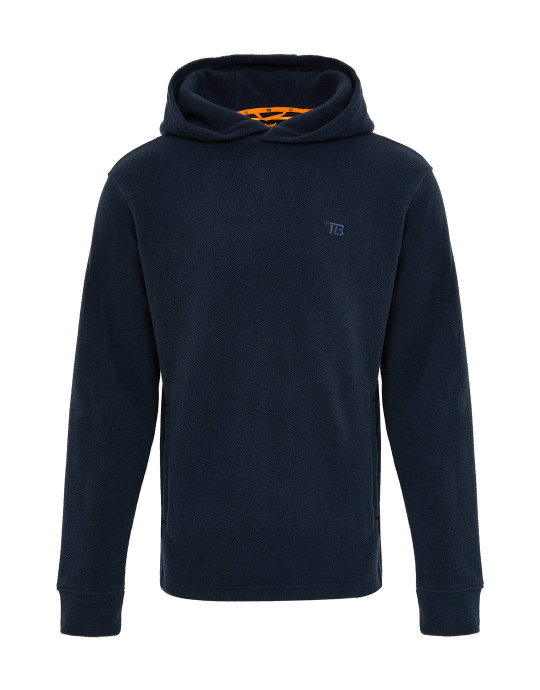 Navy Microfleece Overhead Hoodie