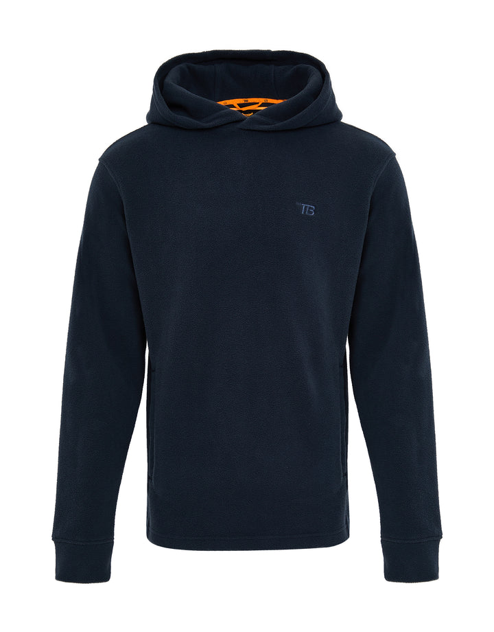 Navy Microfleece Overhead Hoodie