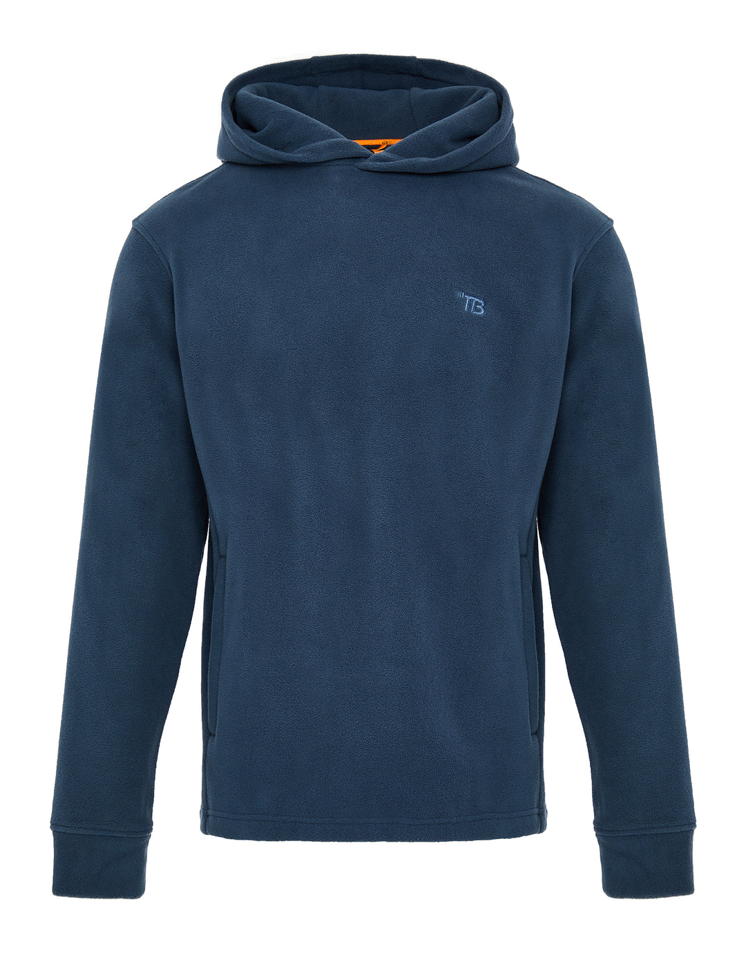 Denim Blue Microfleece Overhead Hoodie