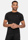 Black Mix Muscle Fit Gym T-Shirts (2 Pack)