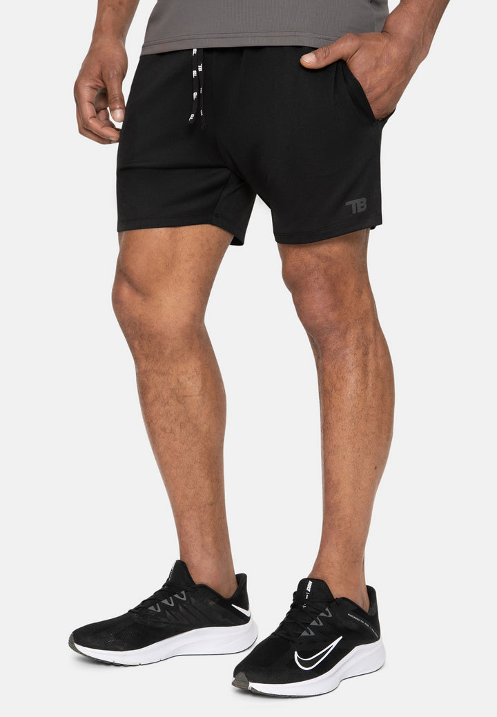 Black Mix Gym Shorts (2 Pack)