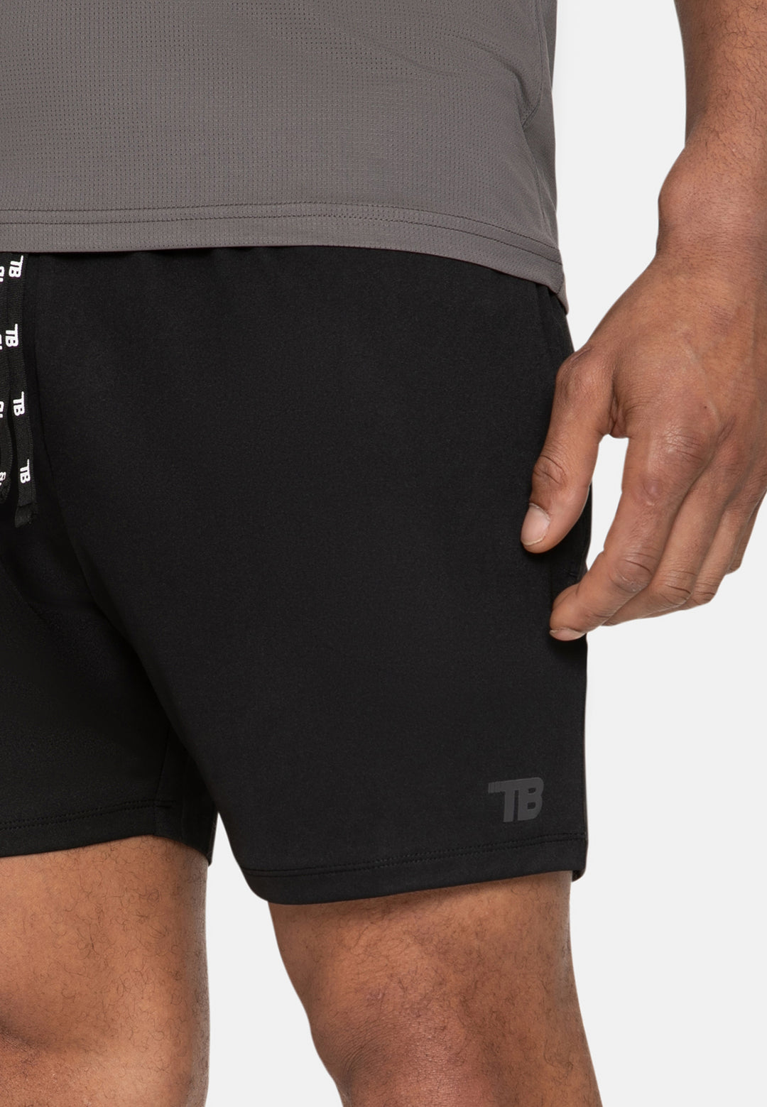 Black Mix Gym Shorts (2 Pack)
