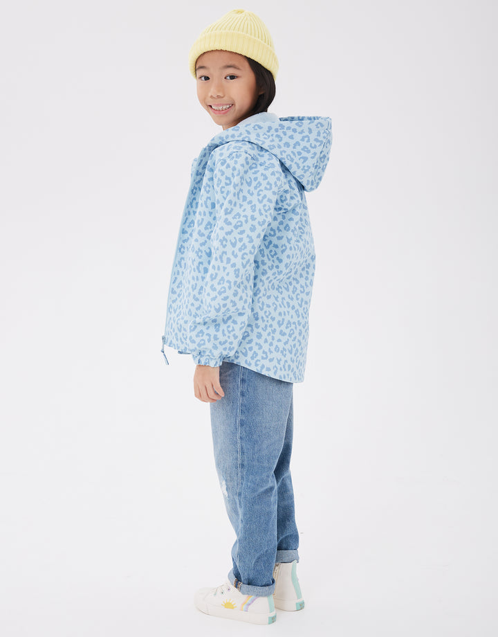Threadgirls Girls' Blue Animal Print Mac