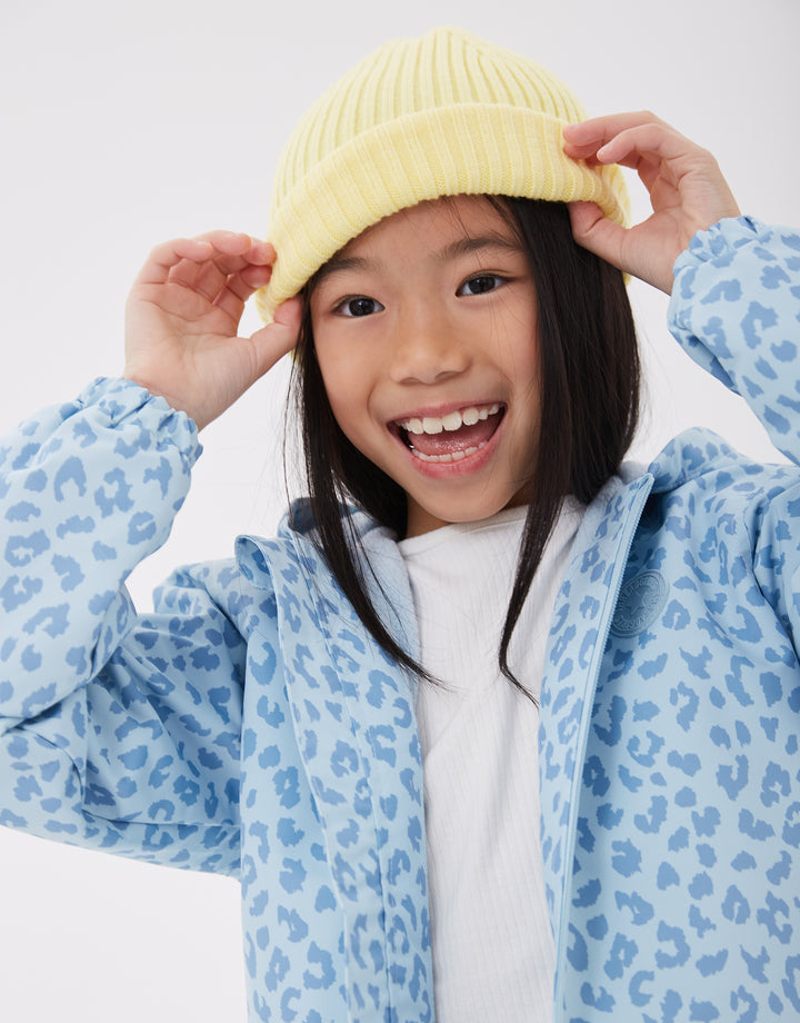 Threadgirls Girls' Blue Animal Print Mac