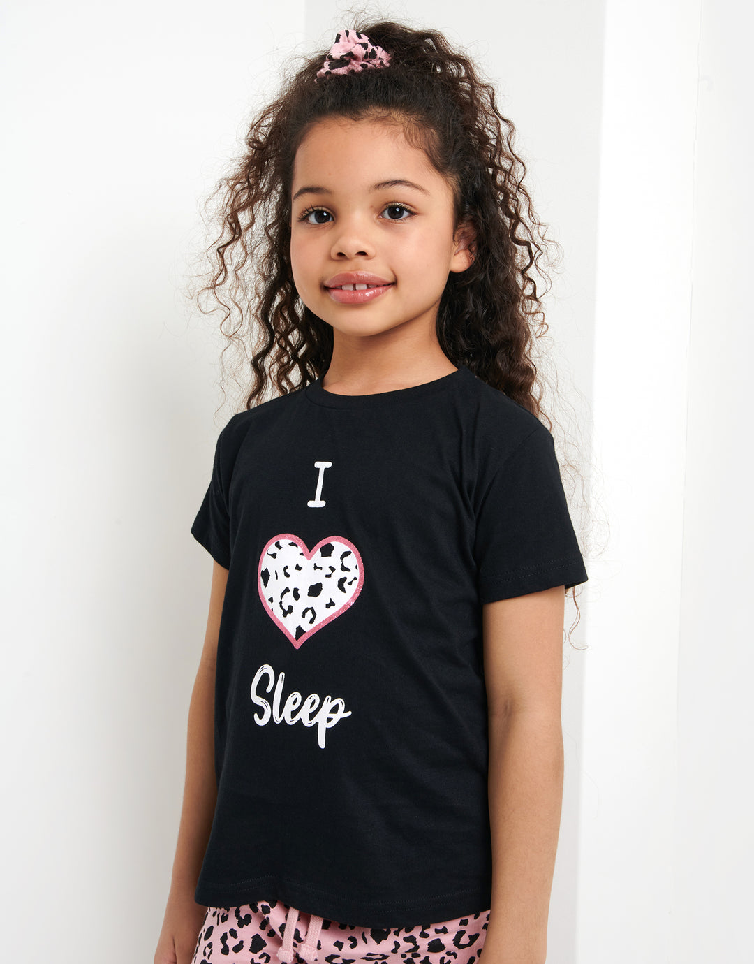 Threadgirls Girls' Black Pyjamas (2-Piece Set)