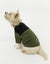Threadpaw Dogs' Khaki Green Fleece Jumper