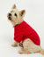 Threadpaw Dogs' Red Fleece Jumper