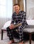 Charcoal Grey Check Classic Pyjamas (2-Piece Set)