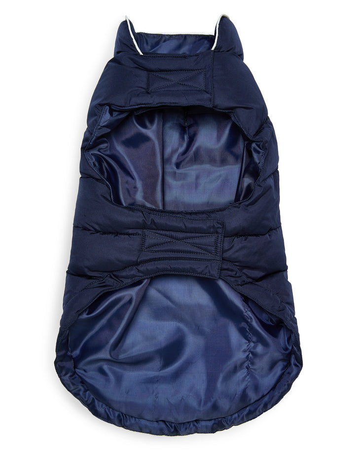 Threadpaw Dogs' Navy Puffer Jacket