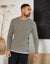 Sage Green Mock T-Shirt Jumper