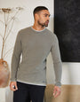 Sage Green Mock T-Shirt Jumper