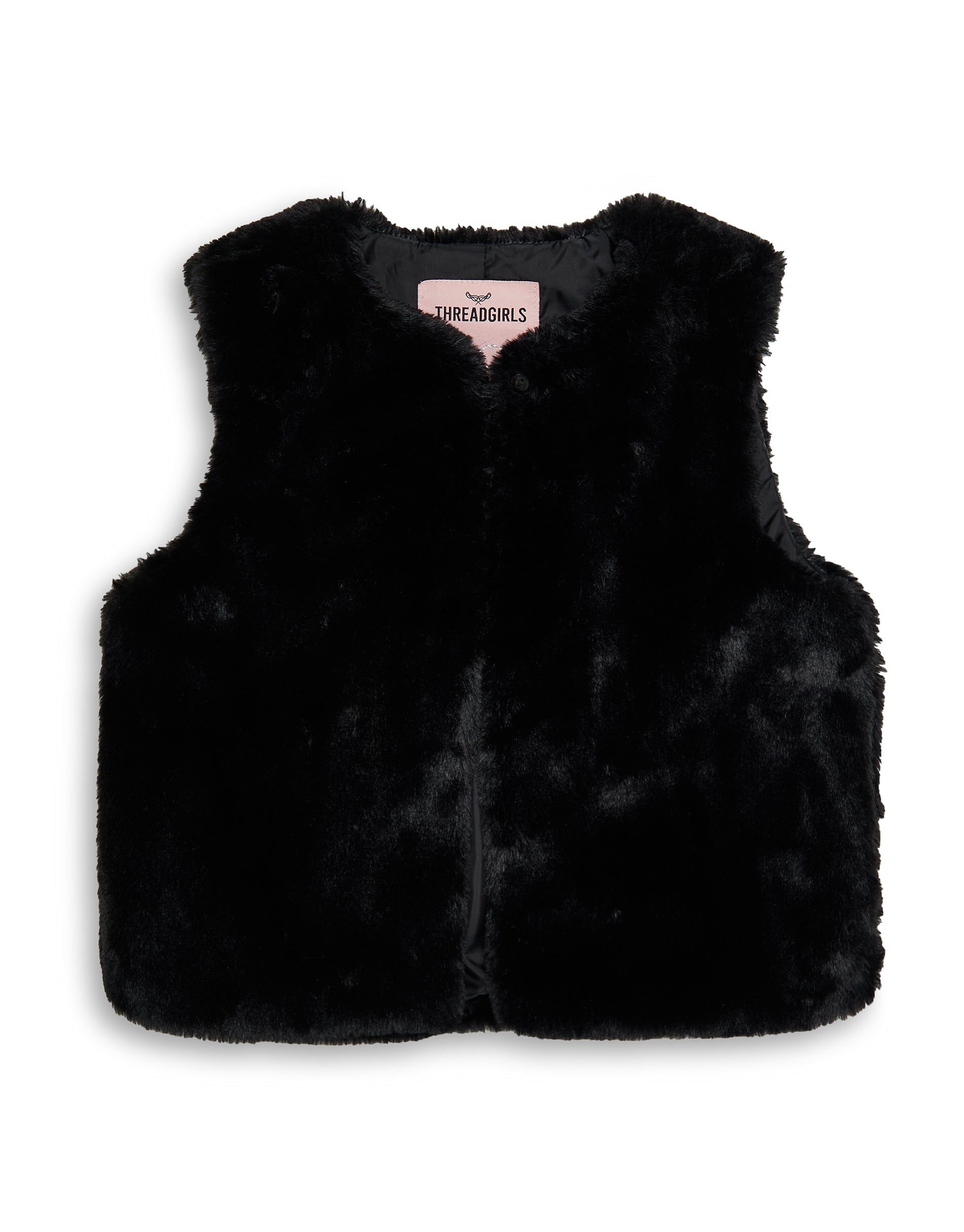 Kids faux fur on sale gilet