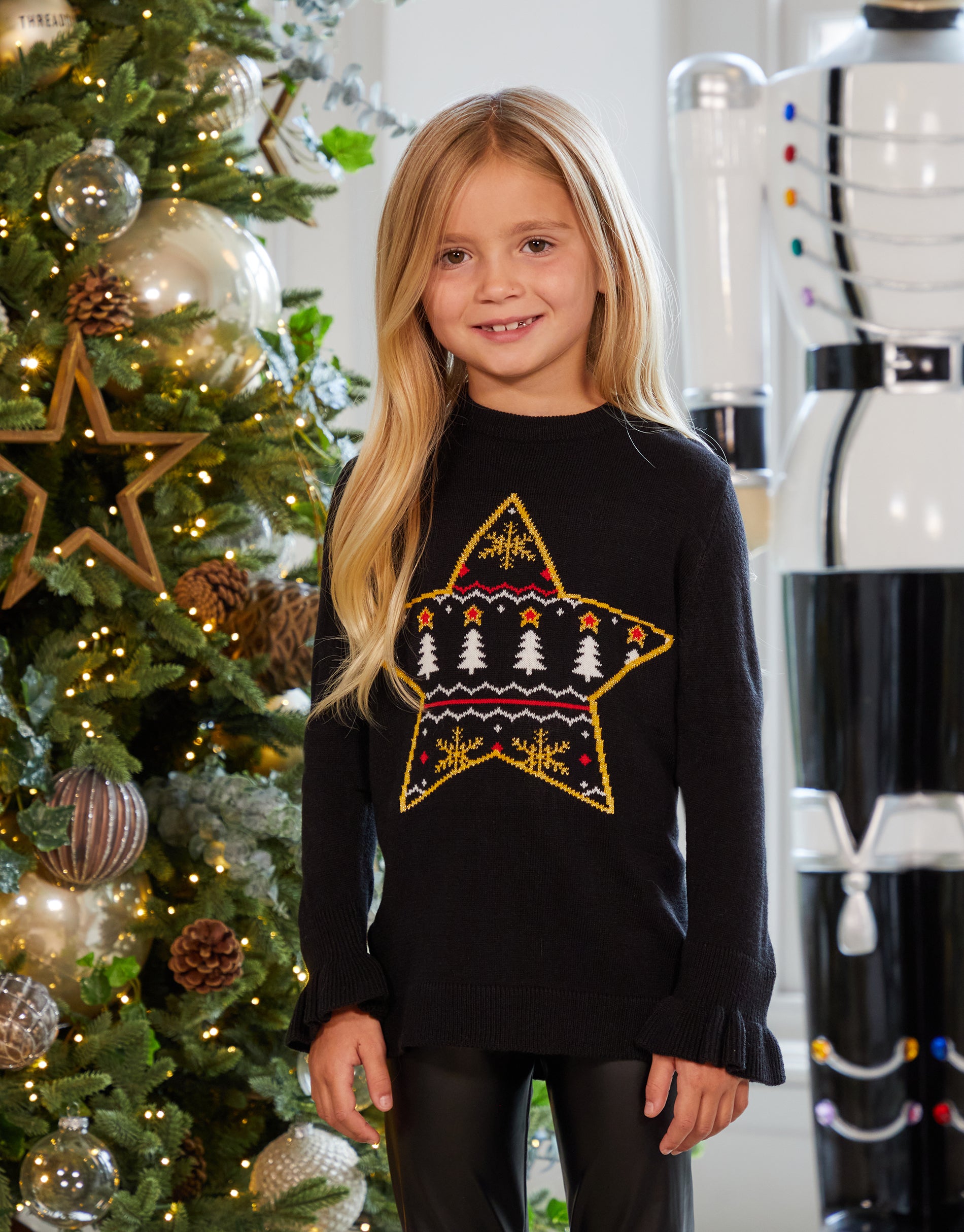 Girls Clothing Style Christmas Jumper Threadbare