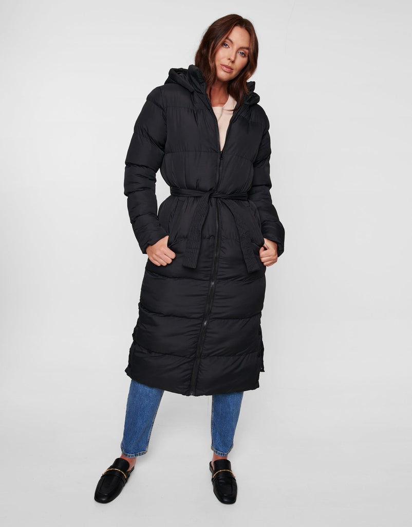 Longline Puffer Jacket