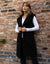 Black Faux Borg Gilet