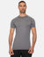 Charcoal Grey Muscle Fit Gym T-Shirt