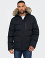 Arnwood Navy Plain Padded Jacket