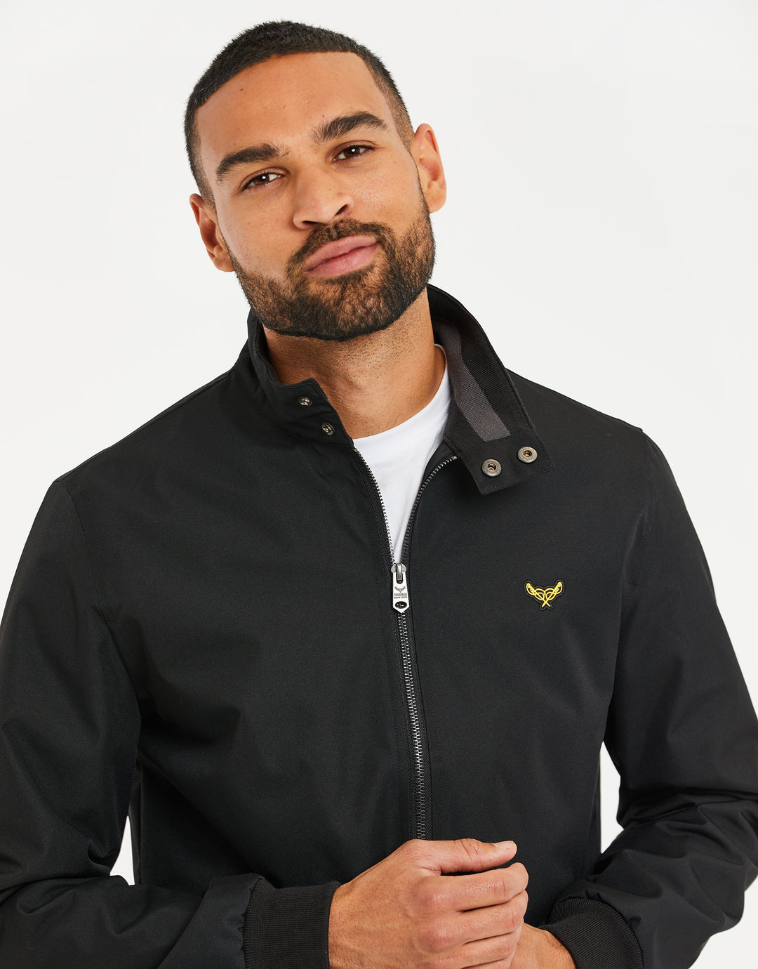 Black Classic Harrington Jacket