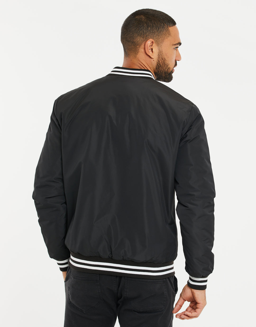 Black Bomber Jacket