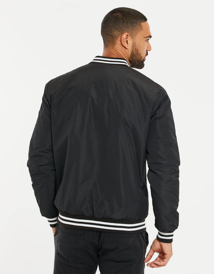 Black Bomber Jacket