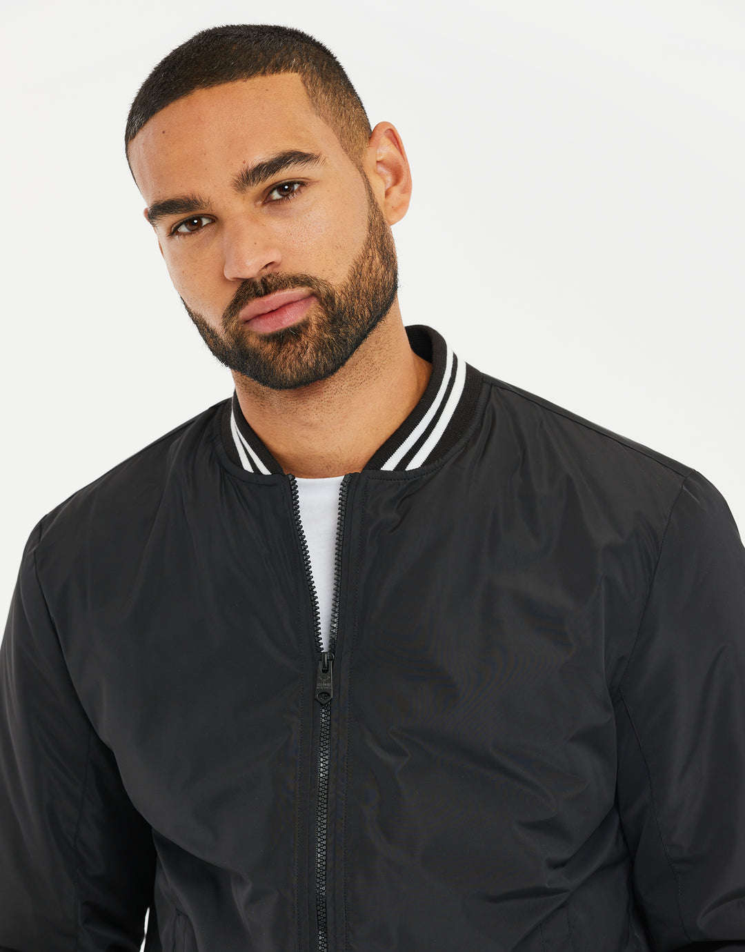 Black Bomber Jacket
