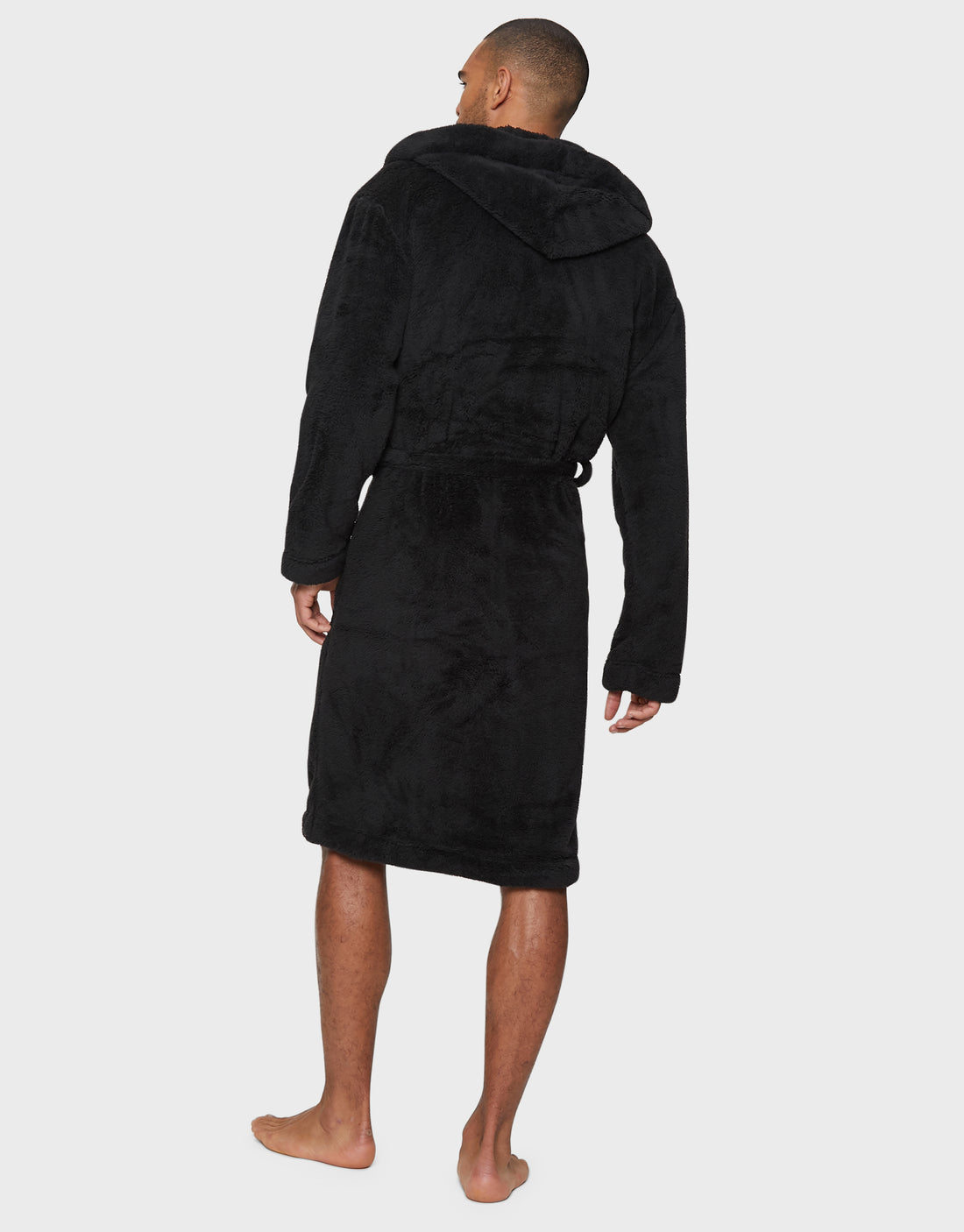 Buy Arus Men's Hooded Classic Bathrobe Turkish Cotton Robe with Full Length  Options, Black, Small-Medium Online at Low Prices in India - Amazon.in