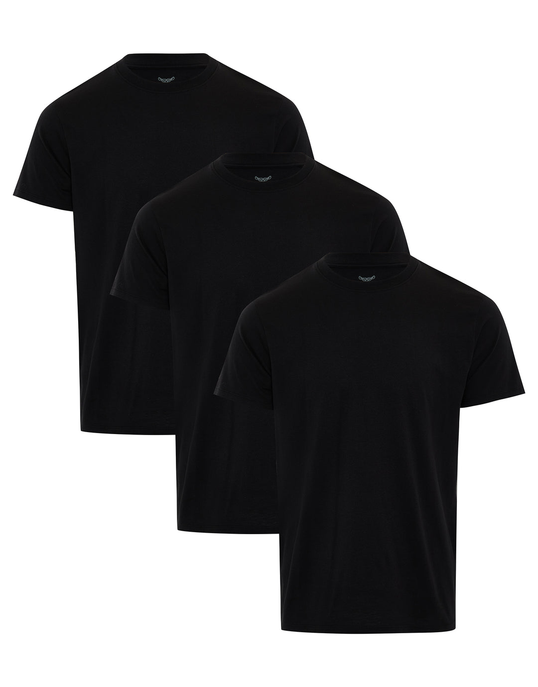 Black Essential Short Sleeve T-Shirts (3 Pack)