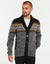 Black Fairisle Shawl Cardigan