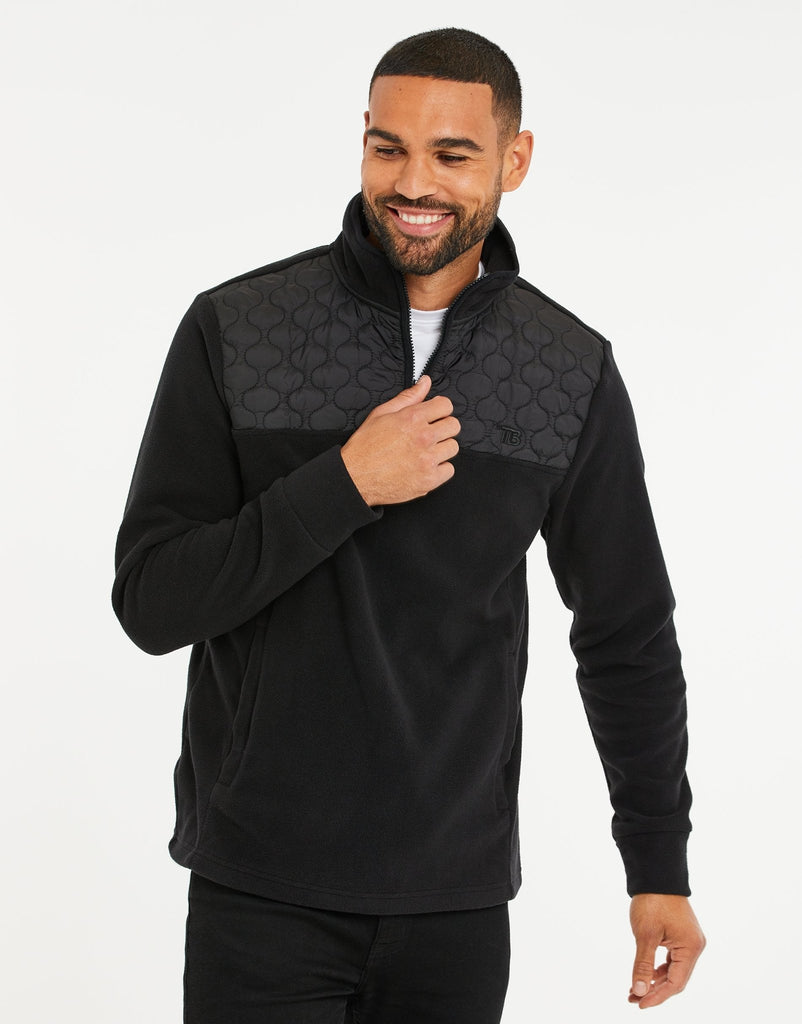 Onion Quilted Quarter Zip Fleece