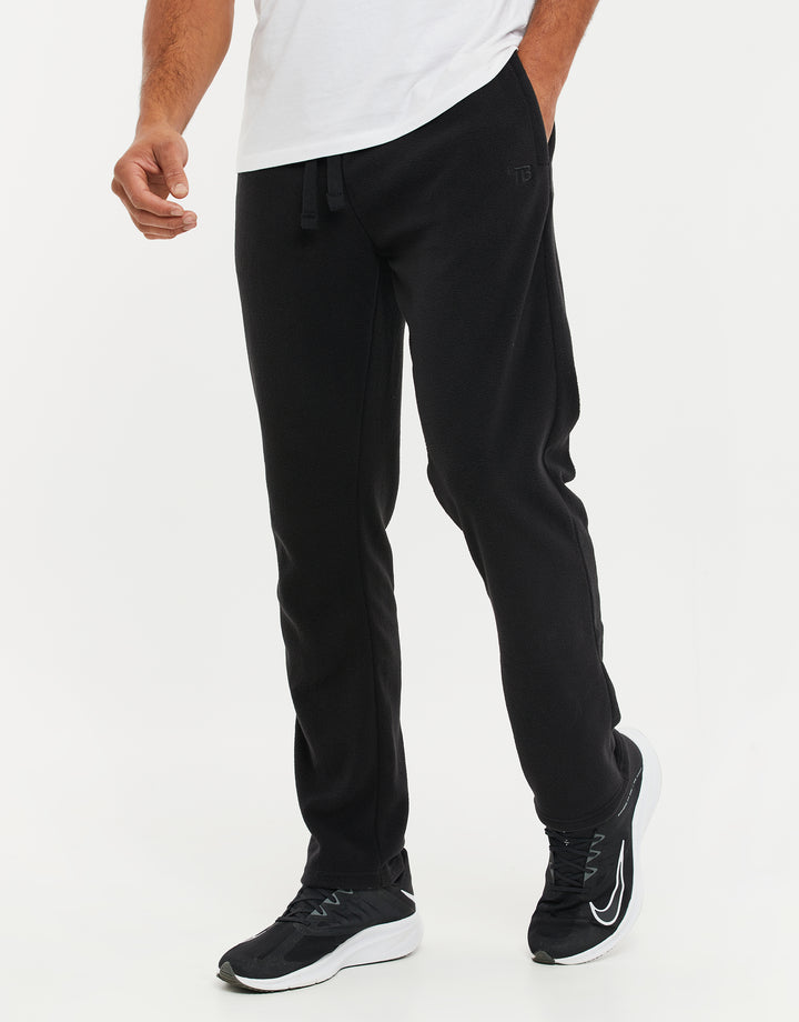 Black Fitness Fleece Joggers