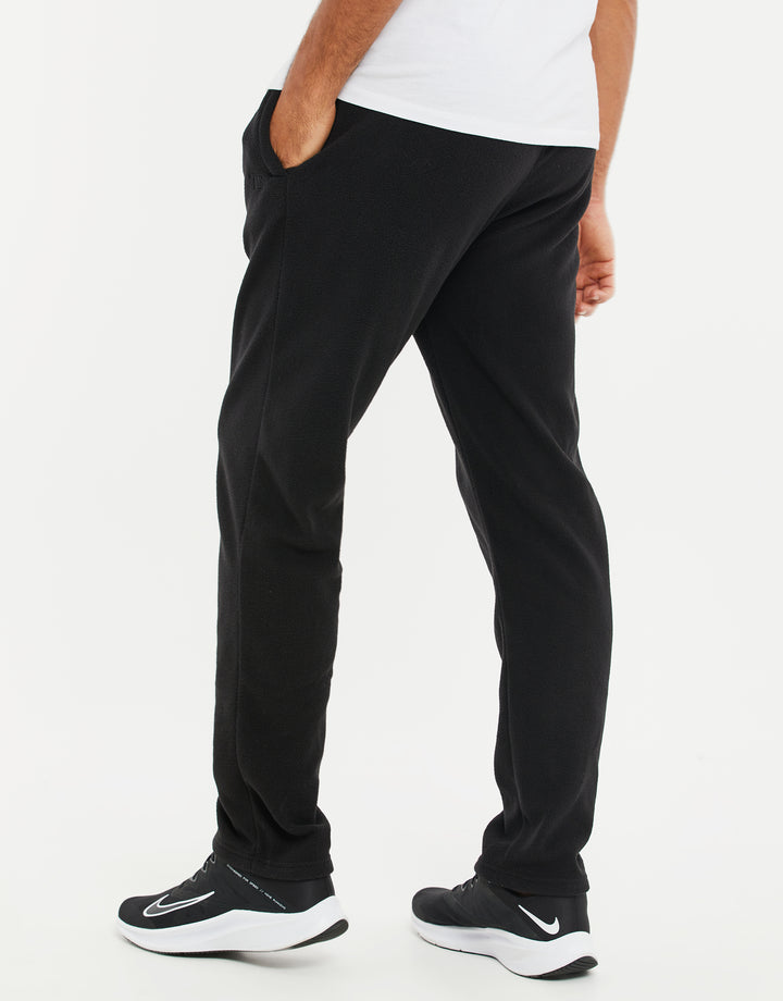 Black Fitness Fleece Joggers