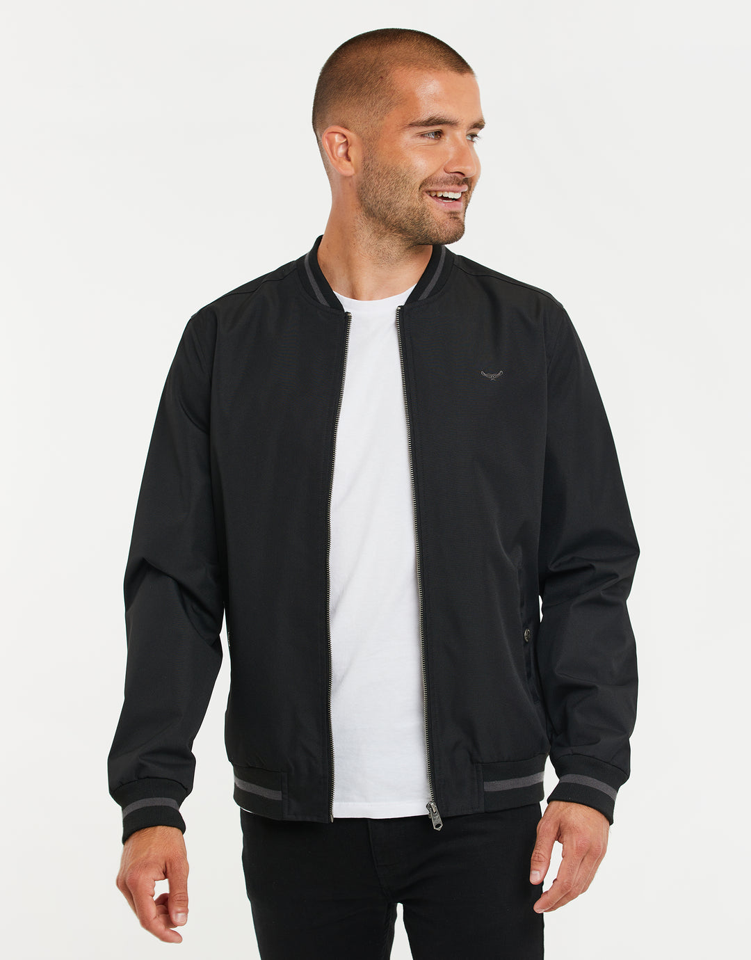Black Bomber Jacket