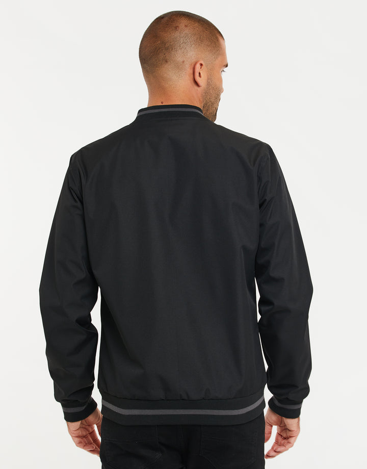 Black Bomber Jacket