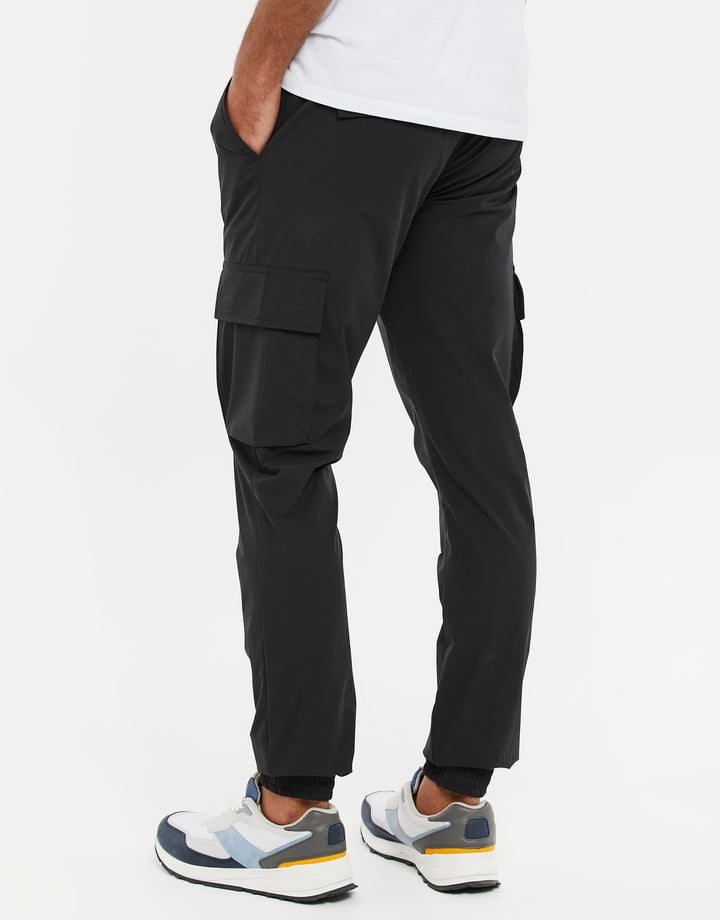 Black Cargo Trousers