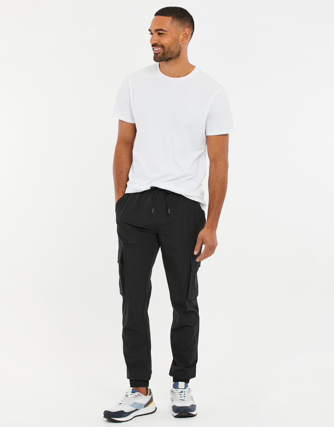 Black Cargo Trousers