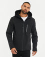 Black Lightweight Hooded Jacket